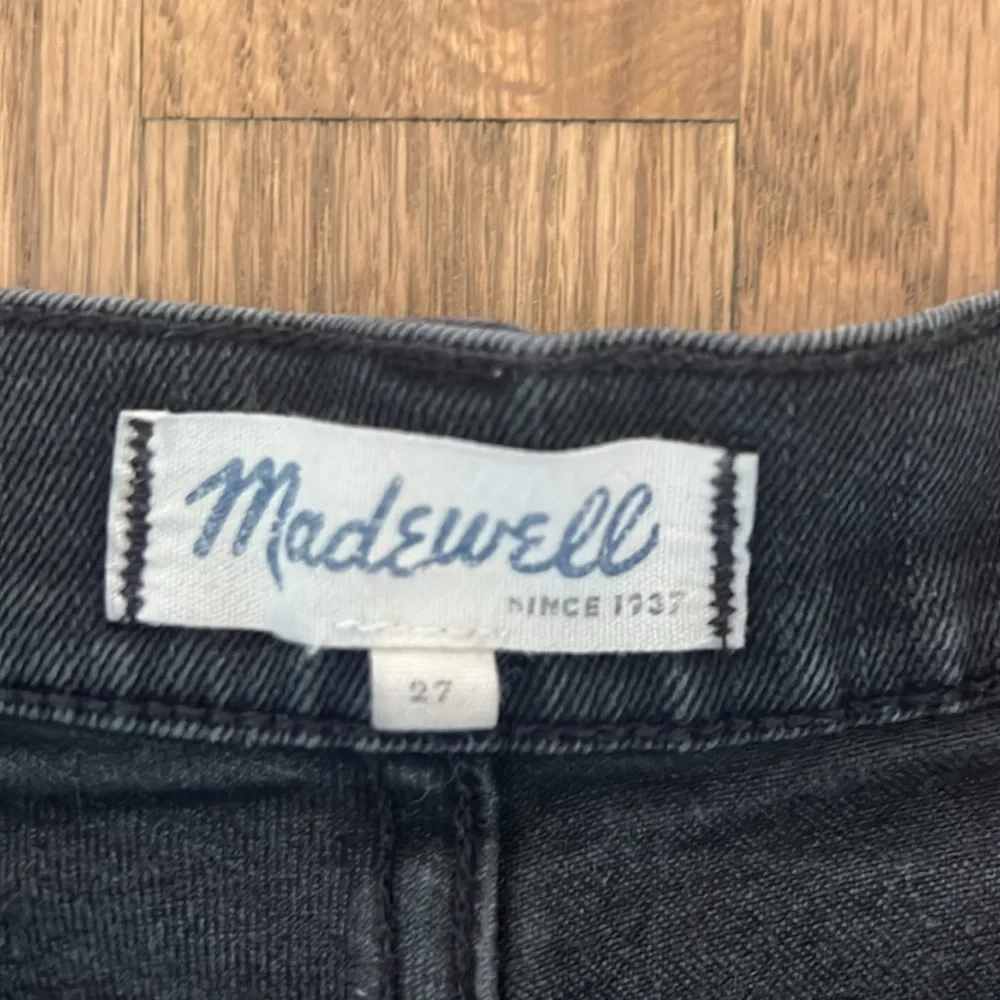 Madewell Black Denim Shorts